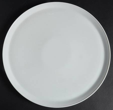 Classic Modern White 13" Round Tray