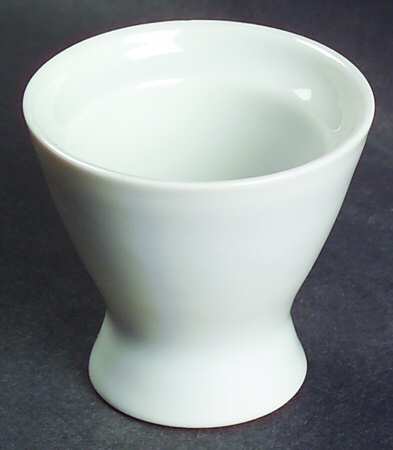 Classic Modern White Single Egg Cup