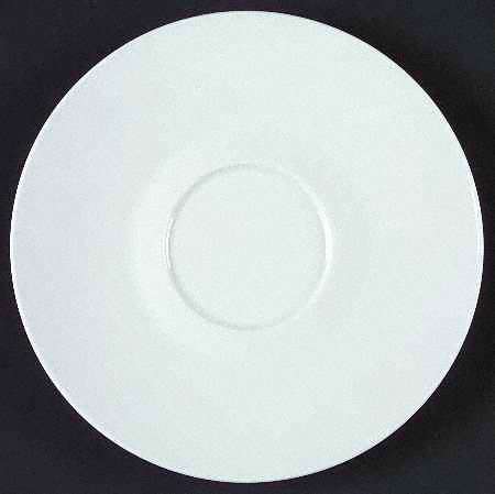 Classic Modern White Saucer for Footed Cream Soup Bowl