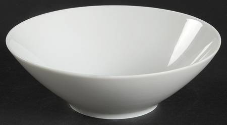 Classic Modern White Fruit/Dessert (Sauce) Bowl