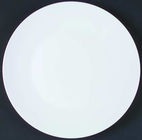 Classic Modern White 11" Chop Plate (Round Platter)