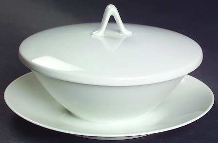 Classic Modern White Small Butter Box & Lid