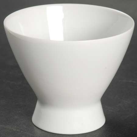 Classic Modern White Mini Sugar Bowl No Lid
