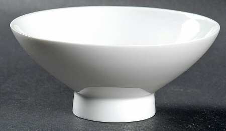 Classic Modern White Fruit/Dessert (Sauce) Bowl