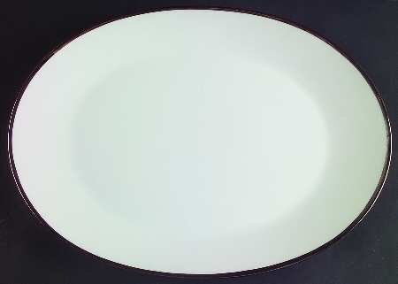 Classic Platinum (Older) 13" Oval Serving Platter