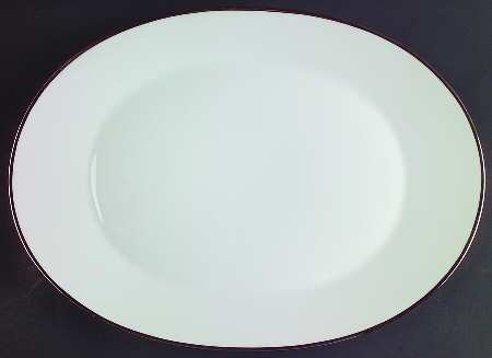 Classic Platinum (Older) 15" Oval Serving Platter