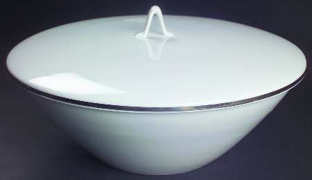 Classic Platinum (Older) Round Covered Vegetable-Uses RV9 as Base+CVLRV9