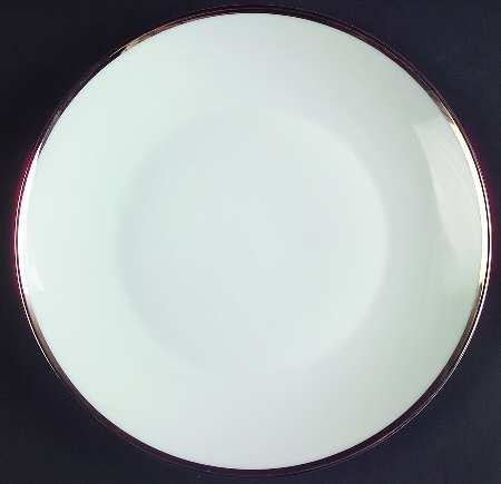 Classic Platinum (Older) Salad Plate