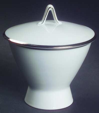 Classic Platinum (Older) Sugar Bowl & Lid