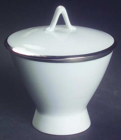 Classic Platinum (Older) Sugar Bowl & Lid