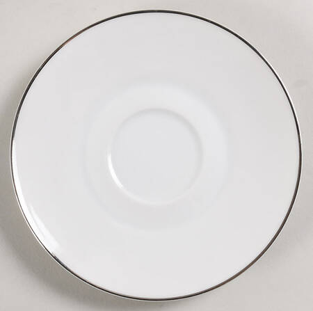 Classic Platinum (Newer) Saucer for Footed Cup