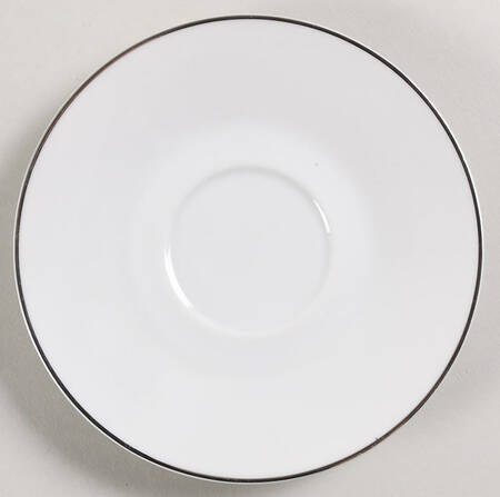 Classic Platinum (Newer) Saucer for Footed Demitasse Cup