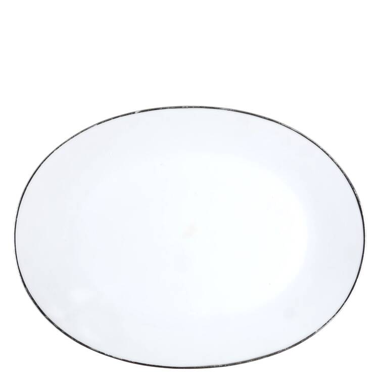 Classic Platinum (Newer) 11" Oval Serving Platter