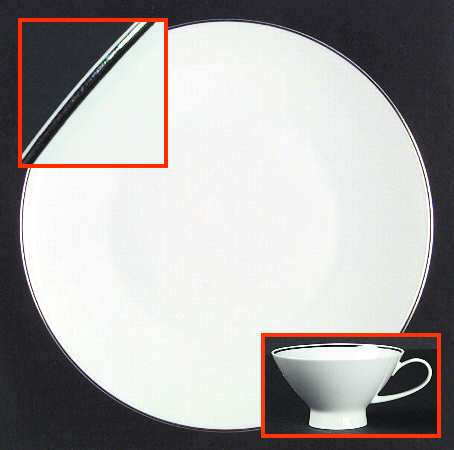 Classic Platinum (Newer) Footed Cup