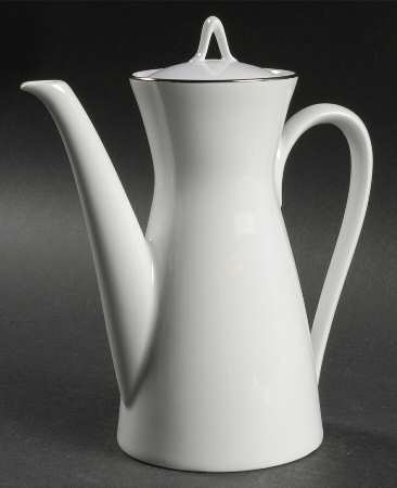 Classic Platinum (Newer) Mini Coffee Pot & Lid