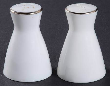 Classic Platinum (Newer) Individual Salt & Pepper Set