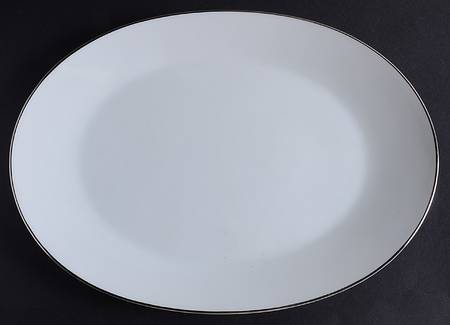 Classic Platinum (Newer) 13" Oval Serving Platter
