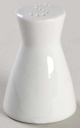 Classic Rose (White Rose, Brown Leaves) Salt Shaker