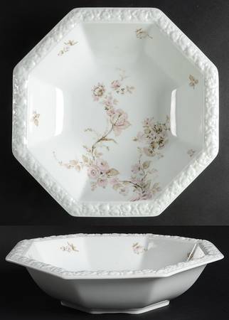 Colonial Garden 9" Round Vegetable Bowl