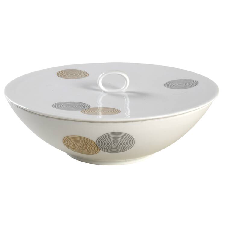 Coins Round Covered Vegetable