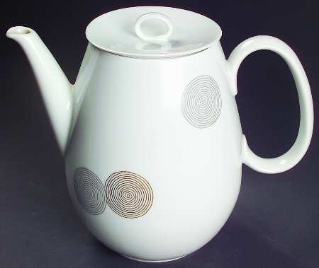 Coins Coffee Pot & Lid