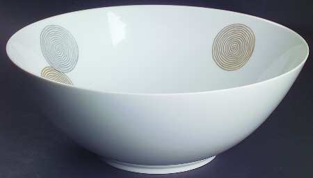 Coins 10" Large Salad Serving Bowl