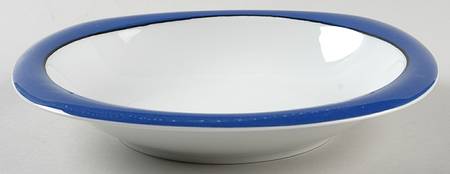 Collage Rim Soup Bowl