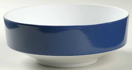 Composition Cobalt Blue 7" Round Vegetable Bowl