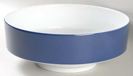 Composition Cobalt Blue 8" Round Vegetable Bowl