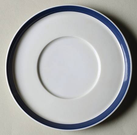 Composition Cobalt Blue Saucer