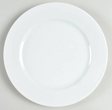 Composition White Luncheon Plate
