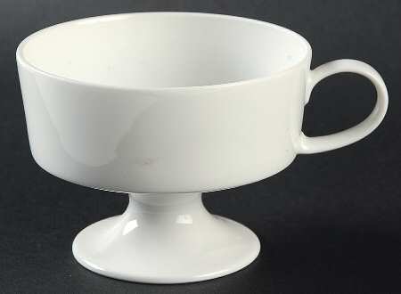 Composition White Footed Cup by Rosenthal - Continental