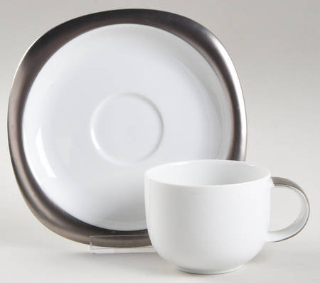 Concept 4 (Suomi) Flat Demitasse Cup & Saucer Set