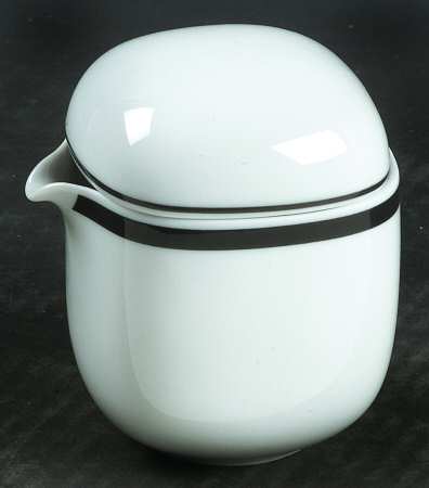 Concept 5 Anthracite Black (Suomi) Creamer & Lid