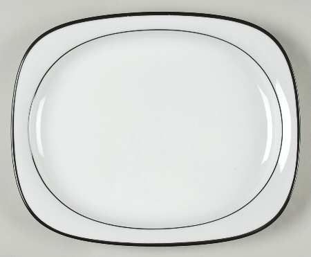 Concept 5 Anthracite Black (Suomi) 13" Oval Serving Platter