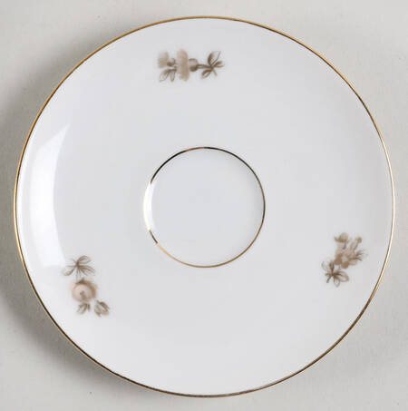 Colonial Rose Saucer for Demitasse Cup