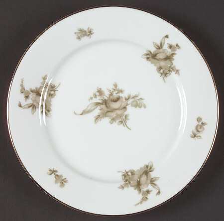 Colonial Rose Salad Plate