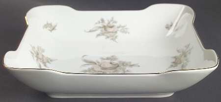 Colonial Rose 9" Square Vegetable Bowl