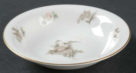 Colonial Rose Rim Fruit/Dessert (Sauce) Bowl