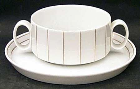 Corfu Flat Cream Soup & Saucer Set