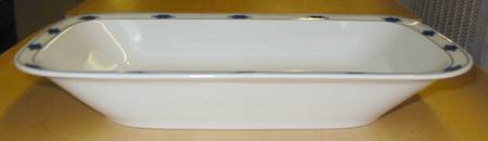 Corinth 12" Rectangular Vegetable Bowl