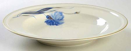 Cornflower (Winifred) Large Rim Soup Bowl