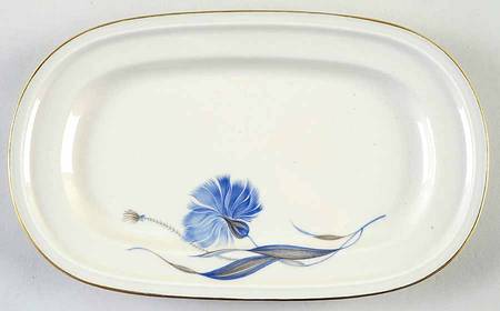 Cornflower (Winifred) 11" Oval Serving Platter
