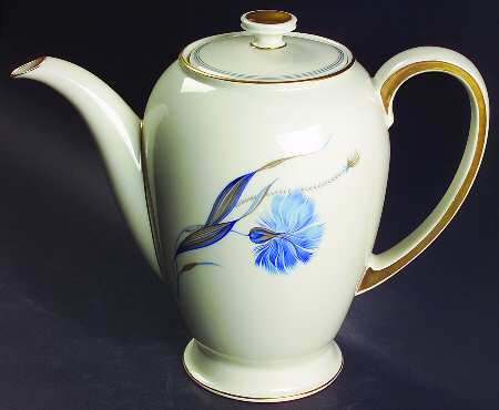 Cornflower (Winifred) Coffee Pot & Lid