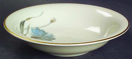 Cornflower (Winifred) Rim Fruit/Dessert (Sauce) Bowl