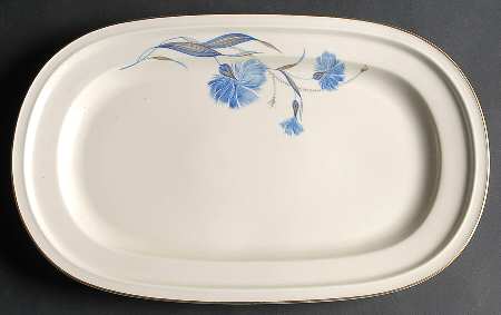 Cornflower (Winifred) 15" Oval Serving Platter