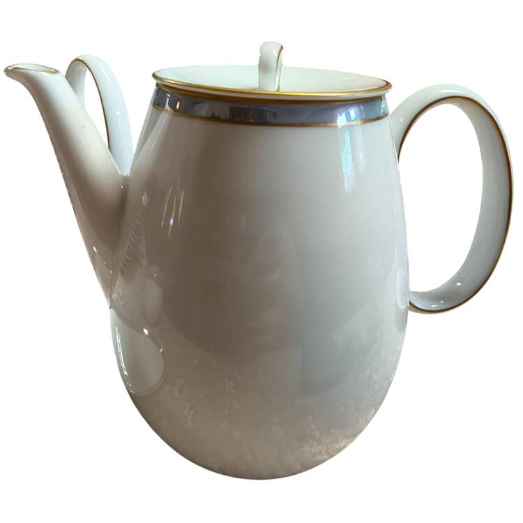 Corona Blue Coffee Pot & Lid