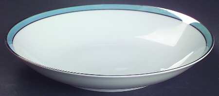 Corona Blue Coupe Soup Bowl