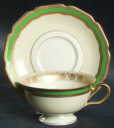 Coronation Footed Cup & Saucer Set