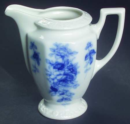 Cobalt Rose Creamer